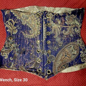 Damsel In This Dress: Irridescent Paisley Wench, sz. 30-32